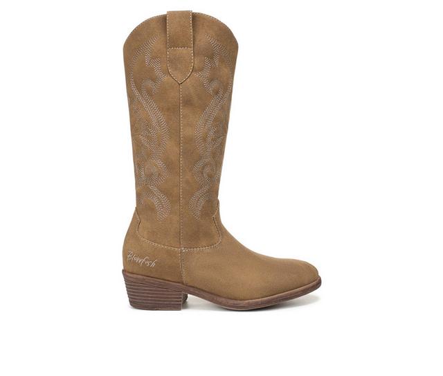 Women's Blowfish Malibu Stutter Western Boots in Tan color