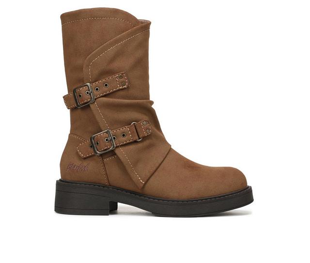 Women's Blowfish Malibu Venice 2 Moto Booties in Tan color