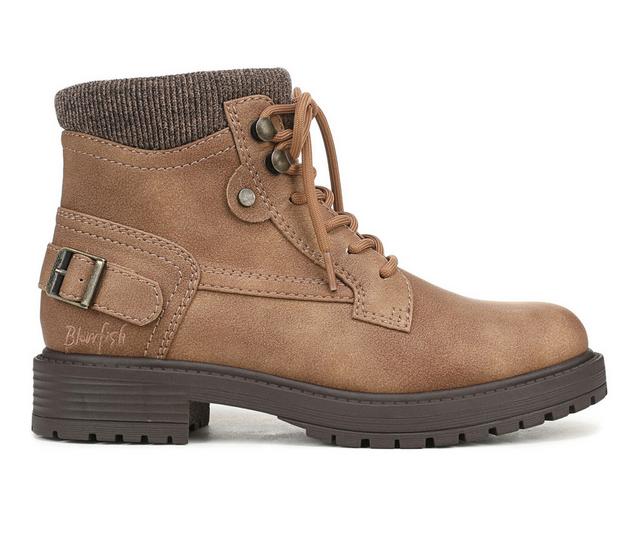 Women's Blowfish Malibu Astor Ankle Boots in Tan color