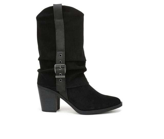 Women's Blowfish Malibu Carter Western Western Boots in Black color