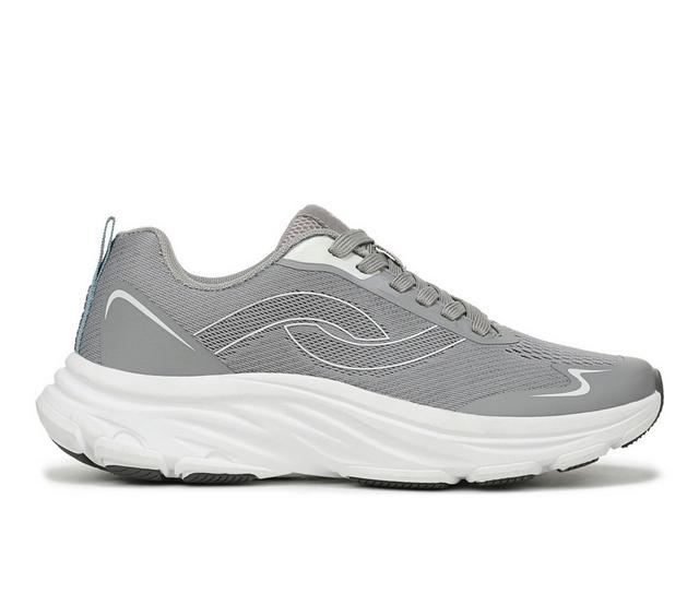 Women's Ryka Devine Max Walking Shoes in Paloma Grey color