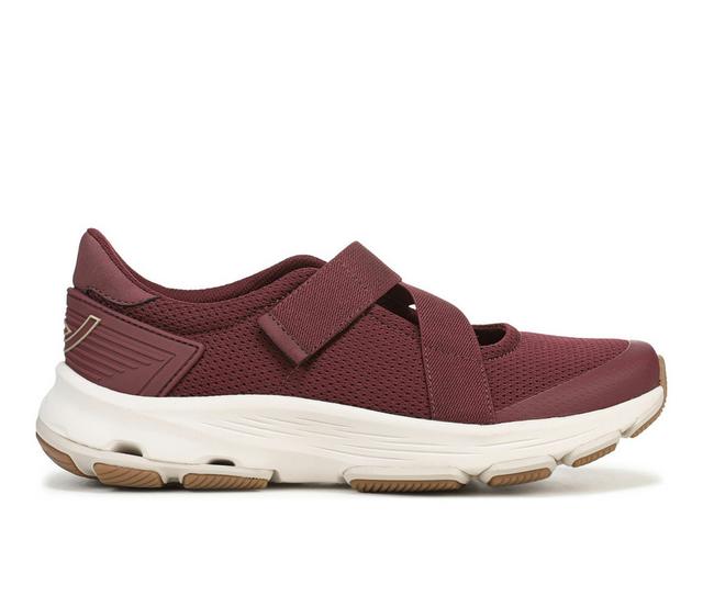 Women's Ryka Devotion Mary Jane Mary Jane Sneakers in Windsor Red color