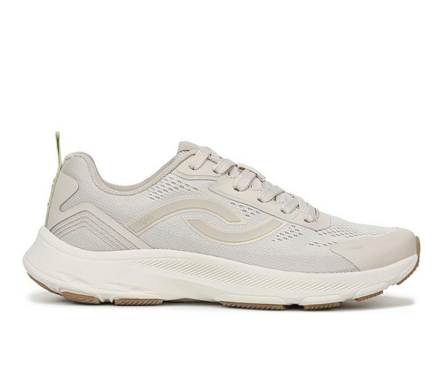 Women's Ryka Devine Walking Shoes in Snow/Taupe color