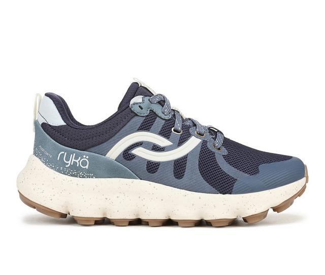 Women's Ryka Podflow Tr Walking Shoes in Acadamy Blue color