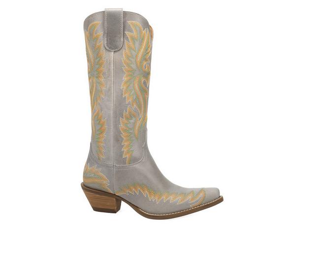 Women's Dingo Boot Lantana Western Boots in White color