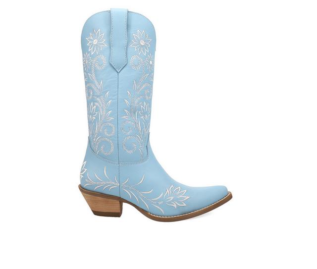 Women's Dingo Boot Buttercup Boot Western Boots in Blue color