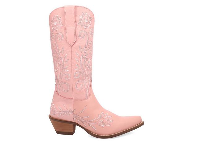 Women's Dingo Boot Buttercup Boot Western Boots in Pink color
