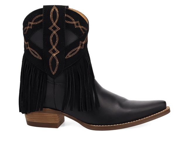Women's Dingo Boot Last Ride Western Boots in Black color