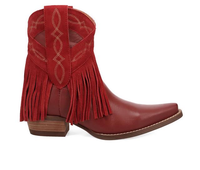 Women's Dingo Boot Last Ride Western Boots in Red color