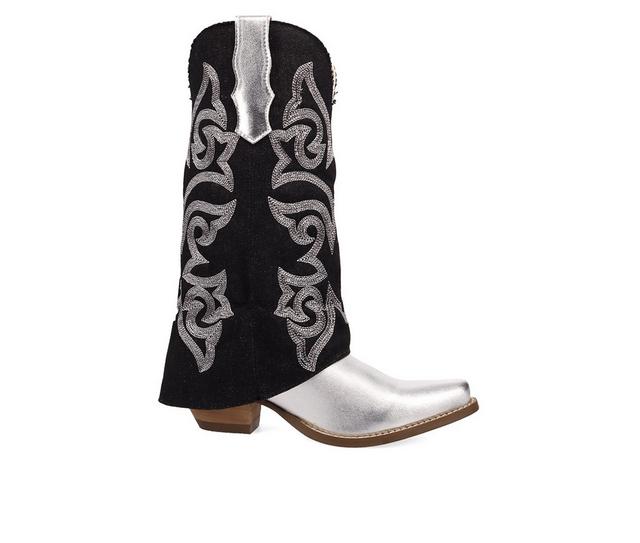 Women's Dingo Boot Southern Sass Western Boots in Silver color