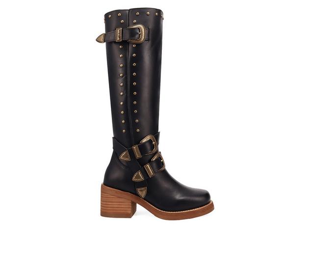 Women's Dingo Boot Fillmore Knee High Boots in Black color