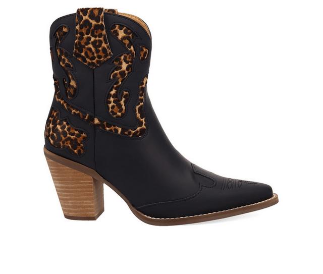 Women's Dingo Boot Run Wild Western Boots in Leopard color