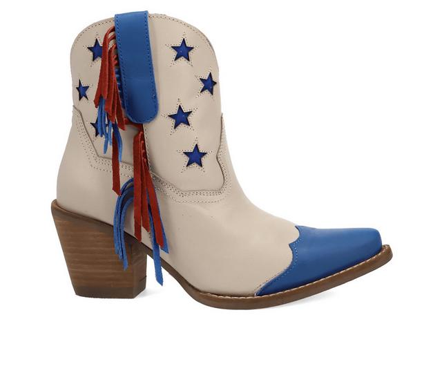 Dingo Boot Liberty Stars Western Boots in Multi color