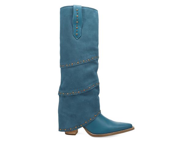 Women's Dingo Boot Texani Western Boots in Blue color