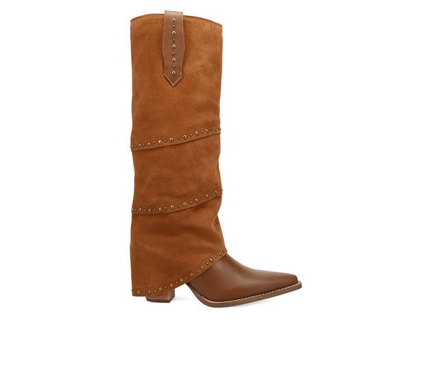 Women's Dingo Boot Texani Western Boots in Brown color