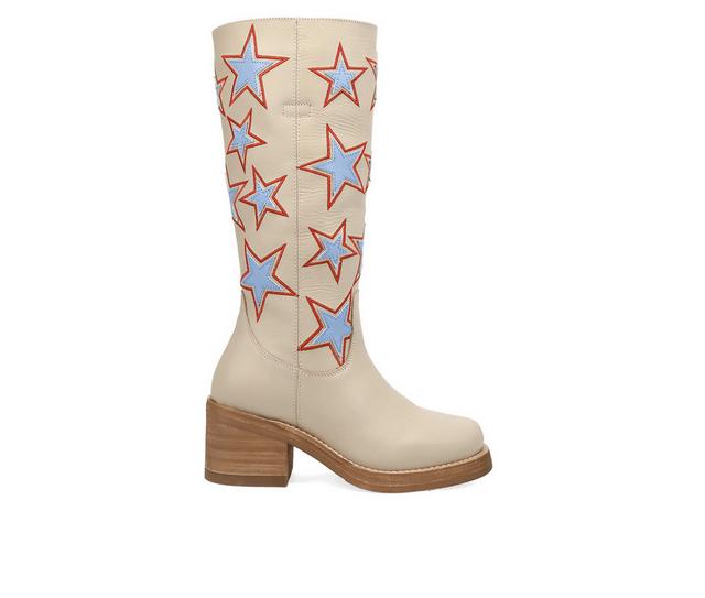 Women's Dingo Boot American Dream Western Boots in Cream color