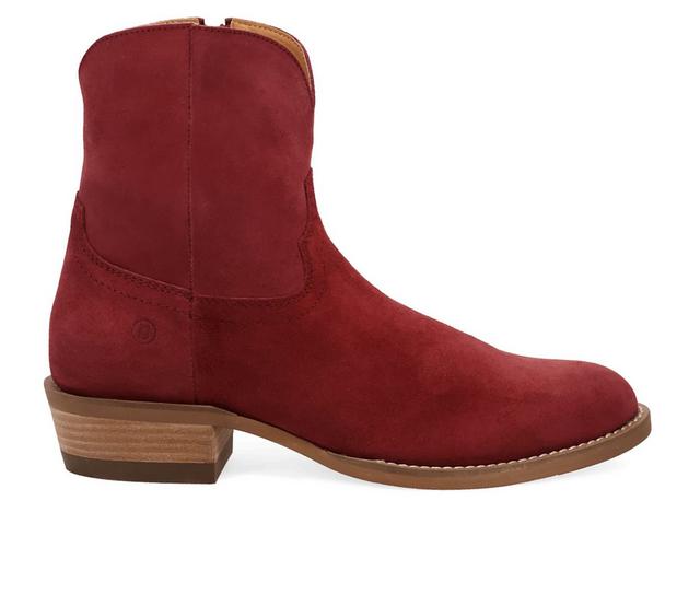 Men's Dingo Boot Night Shift Cowboy Boots in Burgundy color
