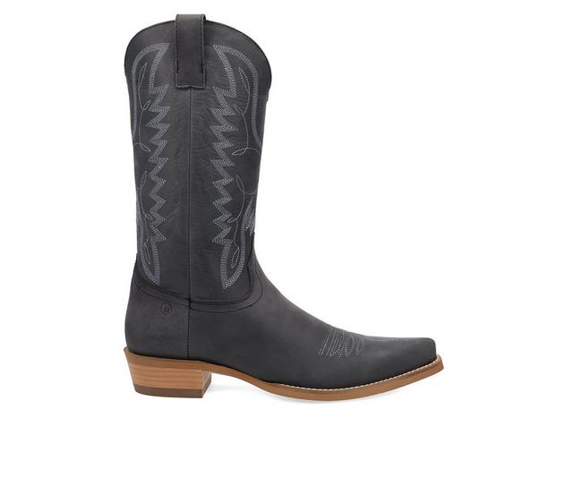 Men's Dingo Boot Workhorse Cowboy Boots in Black color