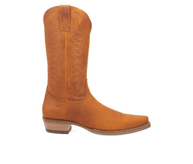Men's Dingo Boot Workhorse Cowboy Boots in Rust color