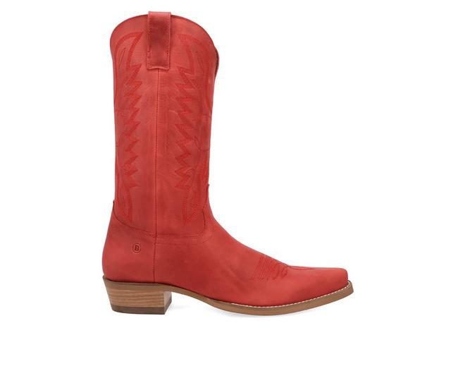 Men's Dingo Boot Workhorse Cowboy Boots in Red color