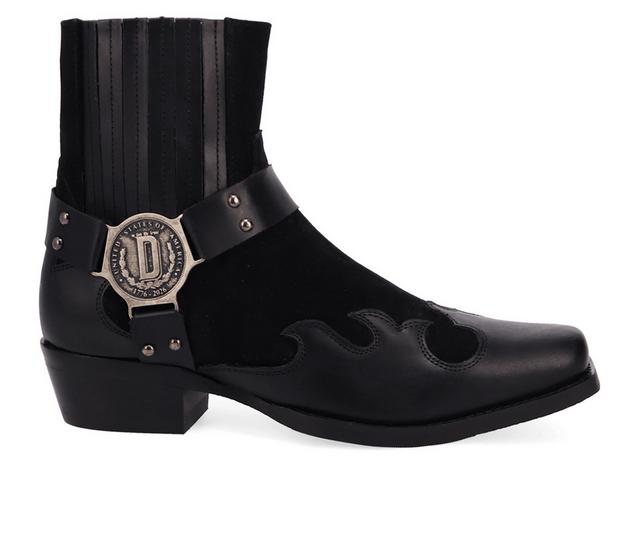 Men's Dingo Boot Bandit Cowboy Boots in Black color