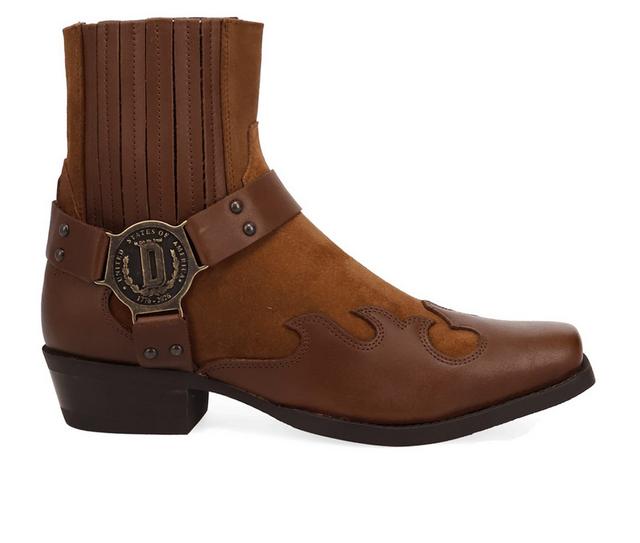 Men's Dingo Boot Bandit Cowboy Boots in Brown color