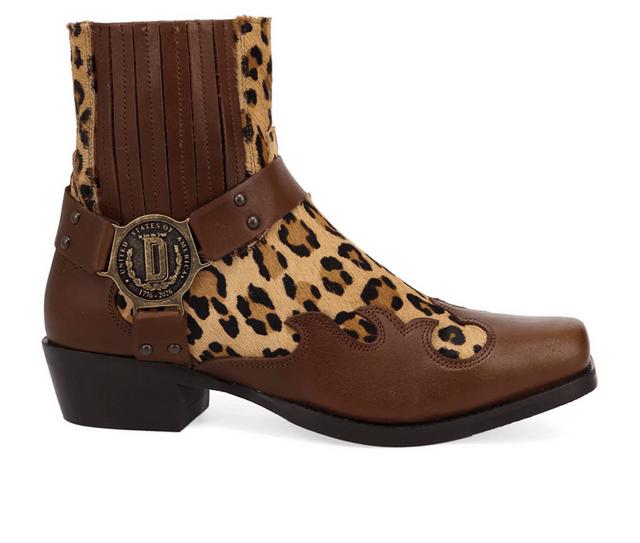 Men's Dingo Boot Bandit Cowboy Boots in Leopard color