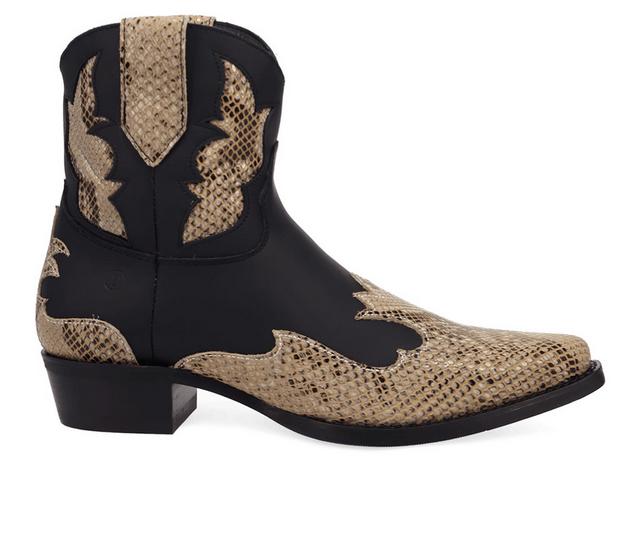 Men's Dingo Boot Serpico Cowboy Boots in Black color