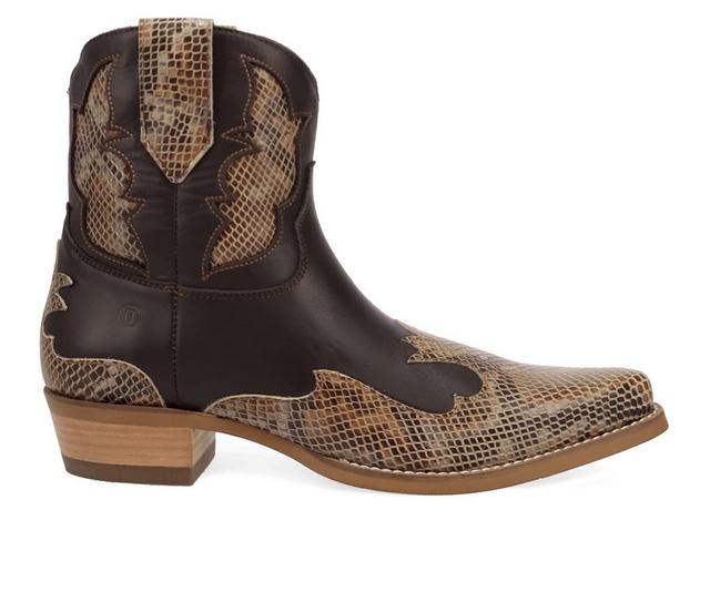 Men's Dingo Boot Serpico Cowboy Boots in Brown color