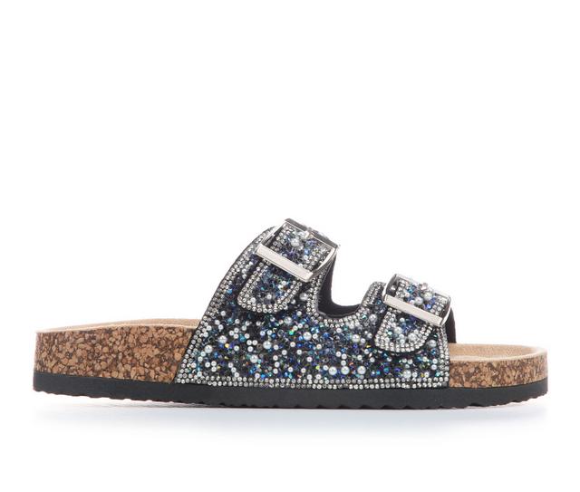 Women's Jellypop Renea Footbed Sandals in Blue color