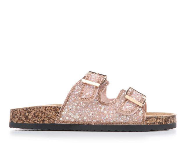Women's Jellypop Renea Footbed Sandals in Light Pink color