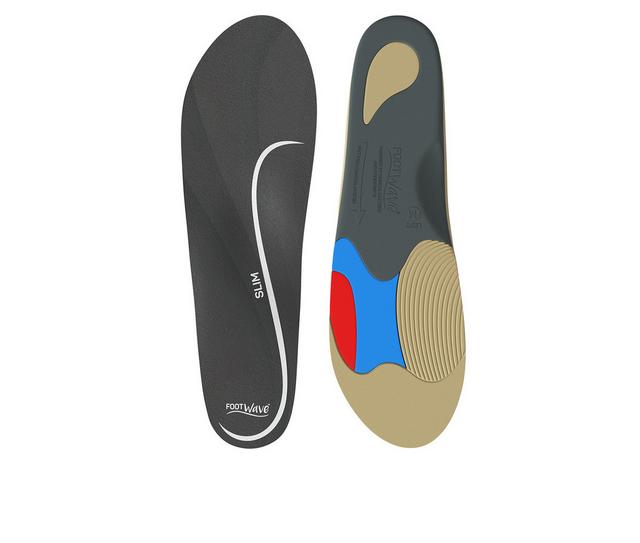 FootWave Adults' Slim Insoles in Grey color