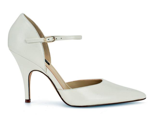 Women's Nine West Pariss Pumps in Cream color