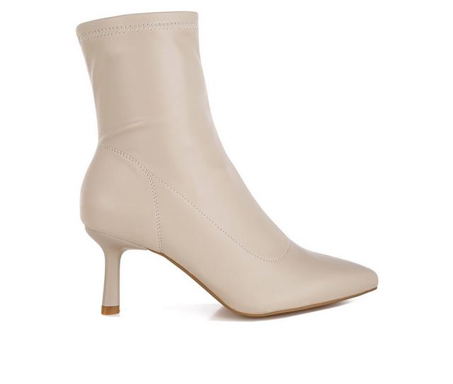 Women's London Rag Pumila Booties in Beige color