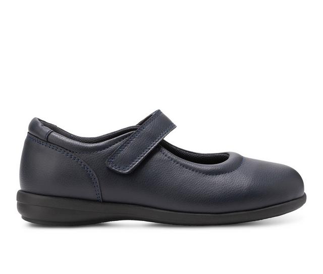 Women's Eastland Harper 2 Mary Janes in Navy color