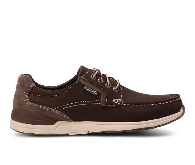 Men's Eastland Trent Boat Shoes in Brown color