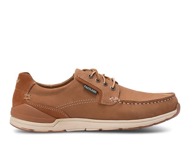 Men's Eastland Trent Boat Shoes in Tan color