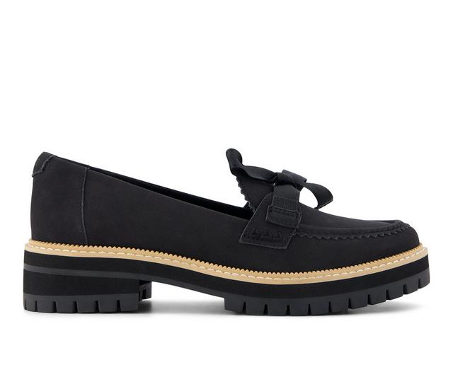 TOMS Cara Bow Shoes in Black color