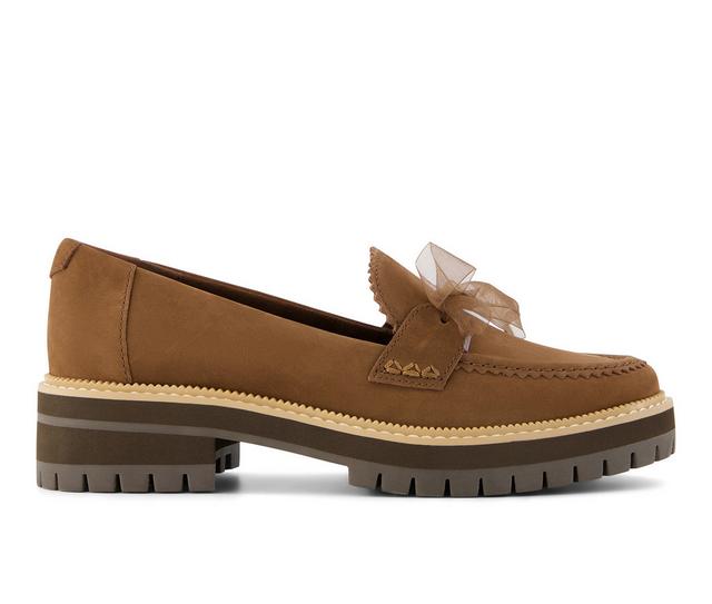 TOMS Cara Bow Shoes in Hot Cocoa color