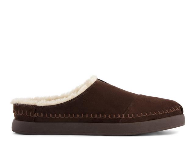 Women's TOMS Alpargata Ease Mules in Chocolate color