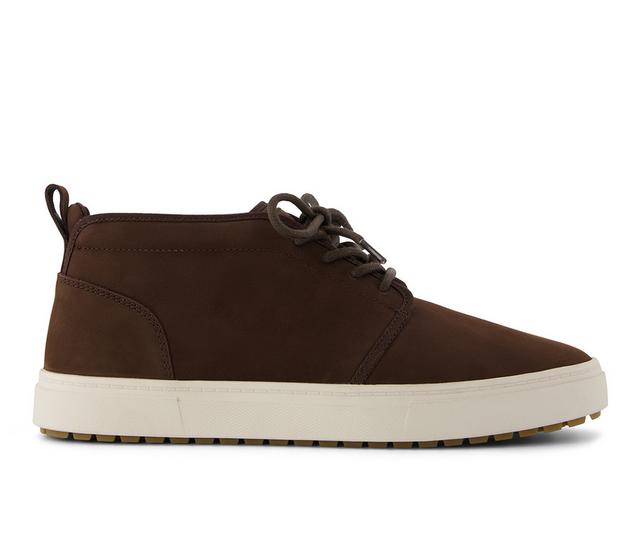 Men's TOMS Carlo Mid Terrain 2.0 High-Top Sneakers in Brown color