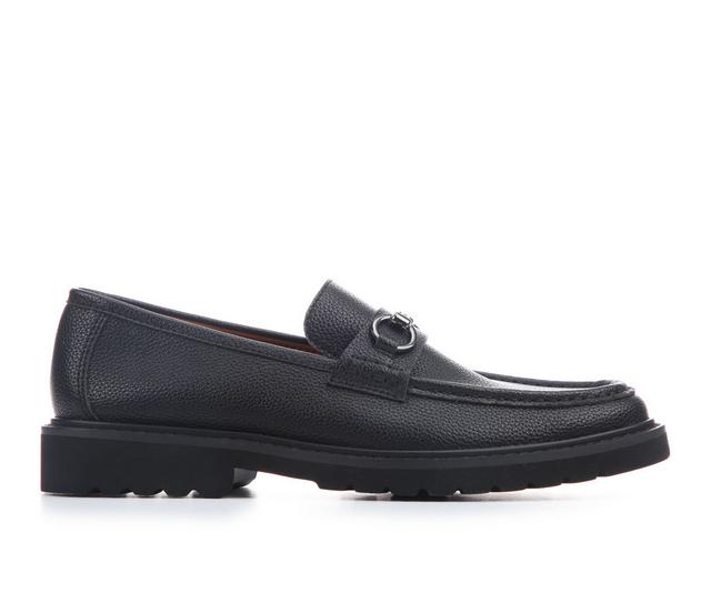 Men's Madden M-Appon Loafers in Black Tumbled color