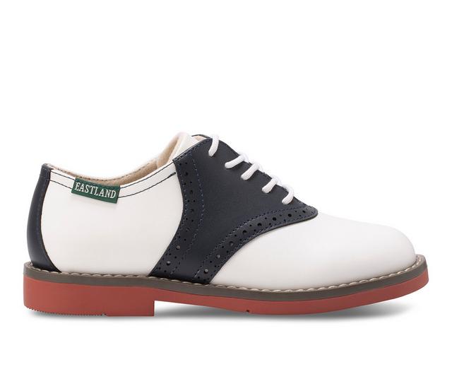 Boys' Eastland Little Kid & Big Kid Sadie Oxfords in White/Navy color