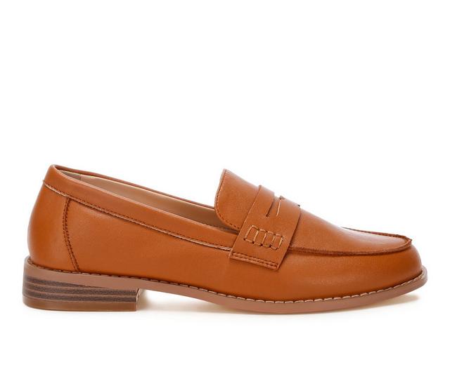 Women's Rag & Co Reiga Loafers in Tan color