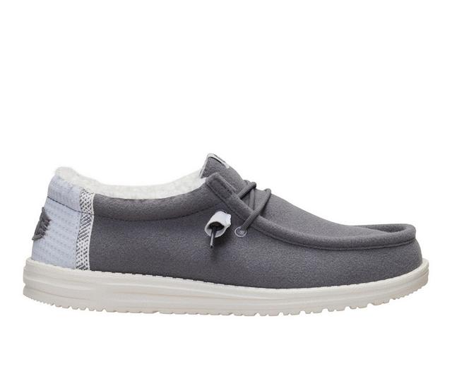 Men's HEYDUDE Wally Warmth Wool Casual Shoes in Cashmere/Multi color