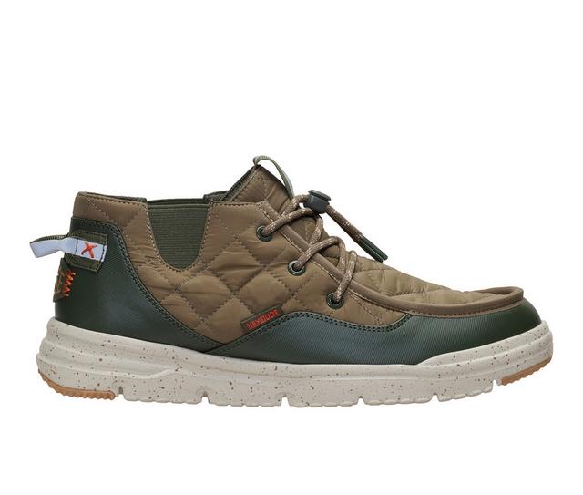 Men's HEYDUDE Bradley II Apres Boots in Dark Olive color