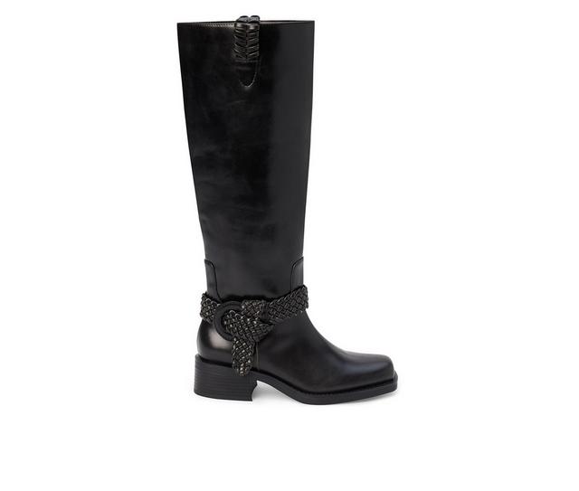 Women's Coconuts by Matisse Cheyenne Knee High Boots in Black color