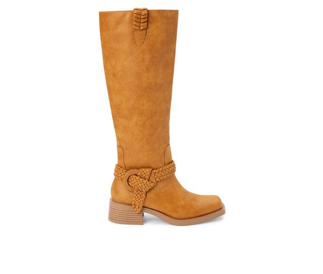 Women's Coconuts by Matisse Cheyenne Knee High Boots in Honey color