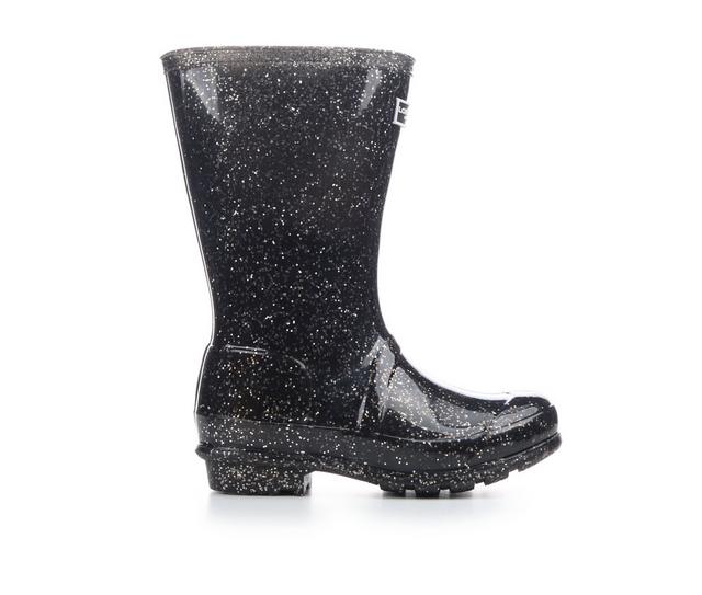 Girls' London Fog Little Kid & Big Kid Sheere 2S Rain Boots in Black color