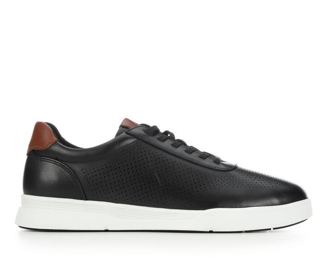 Men's Johnston and Murphy Pacey U-Throat Dress Sneakers in Black color